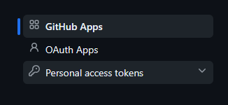 Developer settings